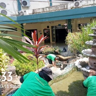 Kebersihan Bagian Taman